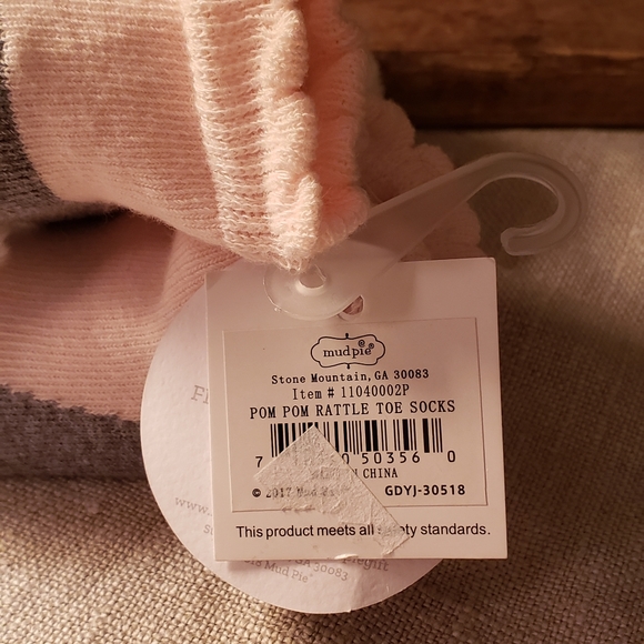 Mud Pie | Booties with rattles! - Picture 8 of 8